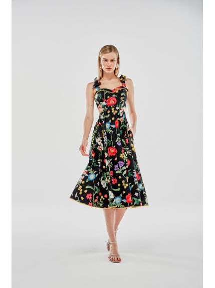 VESTIDO  MIDI FLORENÇA