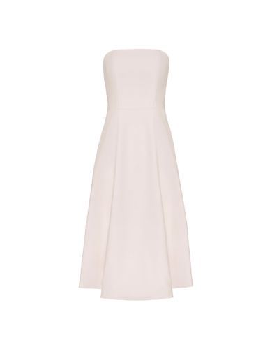 VESTIDO THALIE MIDI TOMARA QUE CAIA ROSA