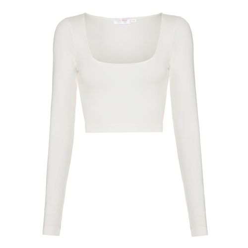 BLUSA CIDRE DECOTE CANOA OFF WHITE