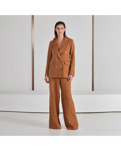 BLAZER CREME DE LAIT OVER MARROM