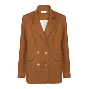 BLAZER CREME DE LAIT OVER MARROM