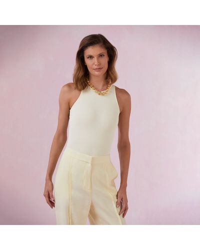 BODY AZALEIA NADADOR AMARELO