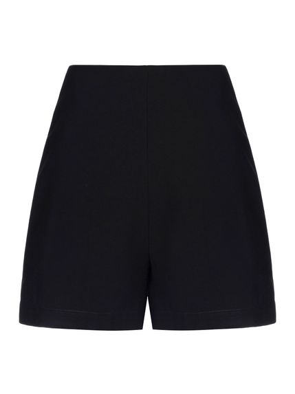 SHORT LUEUR COM BOTOES PRETO