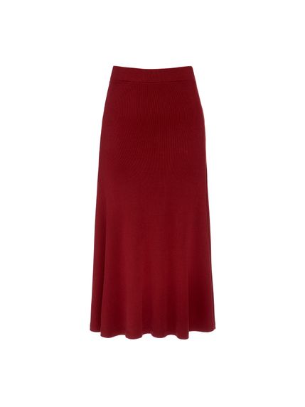 SAIA MOYENNNE MAXI MIDI VERMELHO