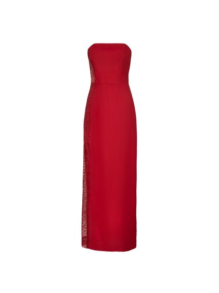 VESTIDO LAURIER LONGO TOMARA QUE CAIA VERMELHO