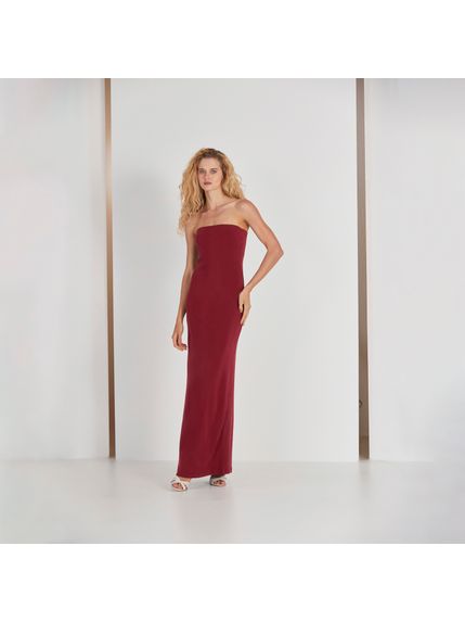 VESTIDO ABSTINTHE LONGO TOMARA QUE CAIA VERMELHO