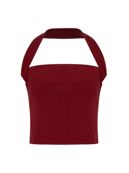 BLUSA CALVADOS ALCA UNICA VERMELHO