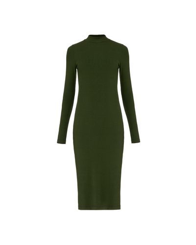 VESTIDO MIDI RUTH VERDE