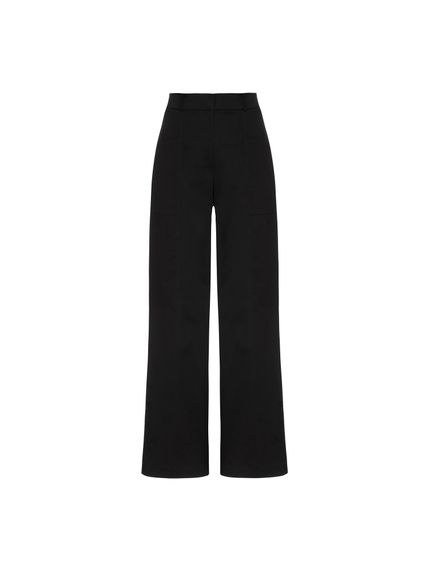 CALÇA RHONA PANTALONA EM ALFAIATARIA PRETO