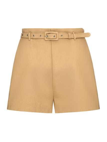 SHORT RITRA ALGODÃO SARJADO