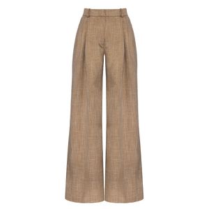 CALÇA ROSAMUND PANTALONA EM ALFAIATARIA COM LUREX NA TRAMA