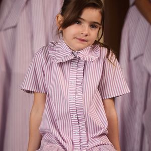 VESTIDO FABLE INFANTIL ESTAMPADO LILAS