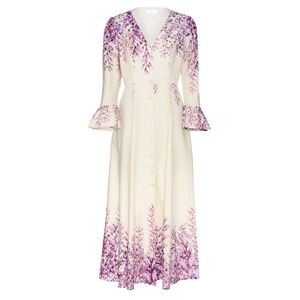 VESTIDO ENDURING MAXI MIDI VISCOLINHO ESTAMPADO