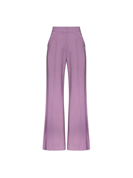 CALÇA RIONA PANTALONA EM ALFAIATARIA LILAS