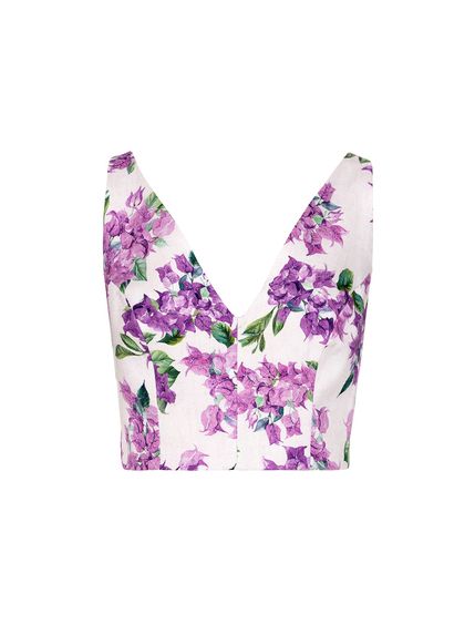 CROPPED HARMONY CREPE ESTAMPADO