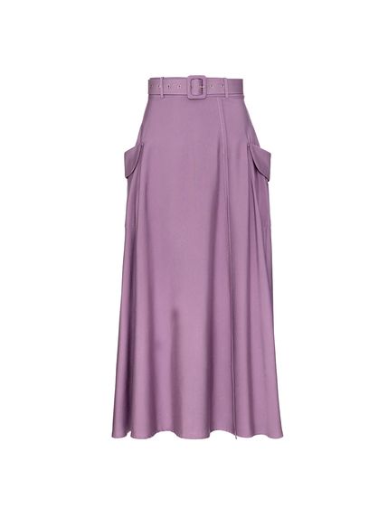 SAIA PEIGI MAXI MIDI LILAS