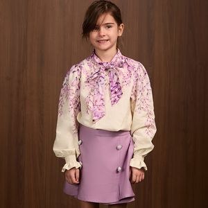 BLUSA BIND INFANTIL VISCOLINHO ESTAMPADA