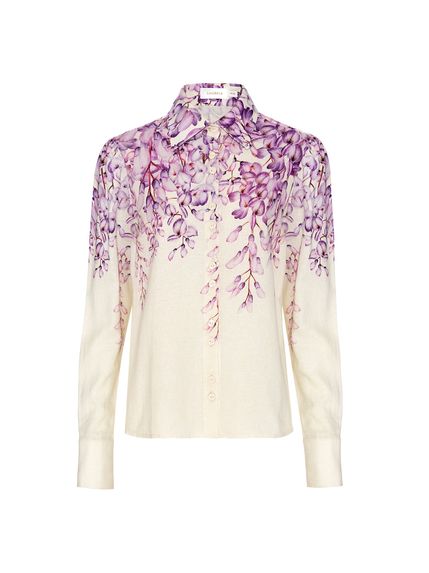 CAMISA TIMELLES VISCOLINHO ESTAMPADA