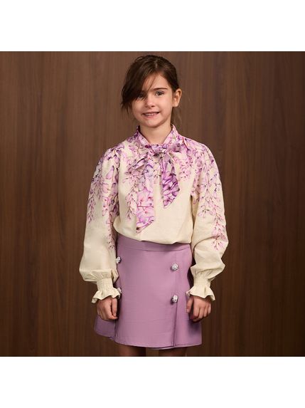 SHORT SAIA SWEET INFANTIL LILAS