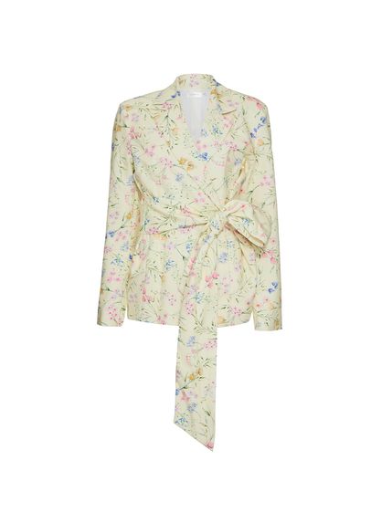 BLAZER BIA EM MOUSSELINE 100% ALGODÃO ESTAMPADO