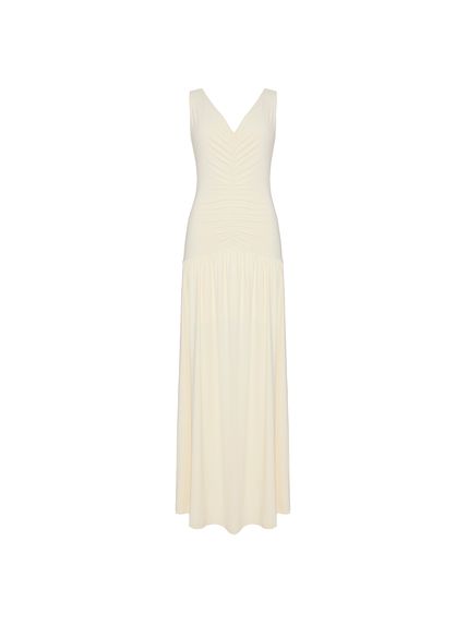 VESTIDO LONGO AMIRA JERSEY