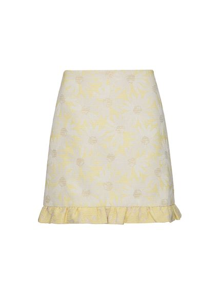 SAIA TATI CURTA EM JACQUARD ALGODÃO