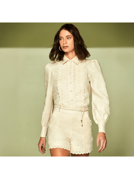 CAMISA DORA EM LINHO 100%