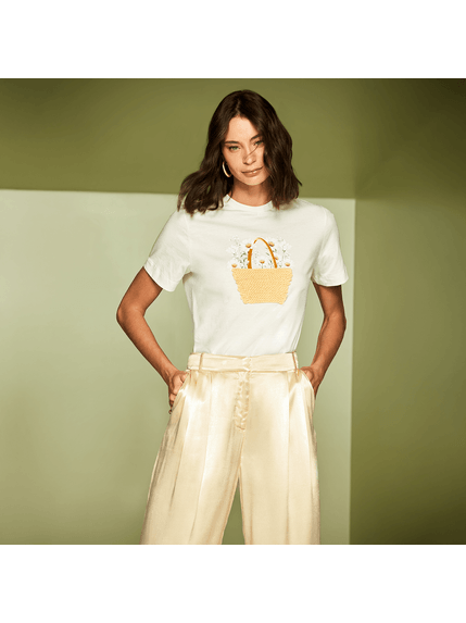 TSHIRT BASKET EM ALGODÃO