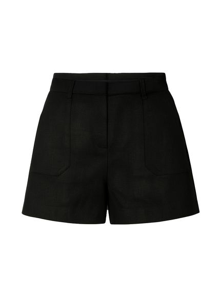 SHORTS CAMI EM LINHO 100%