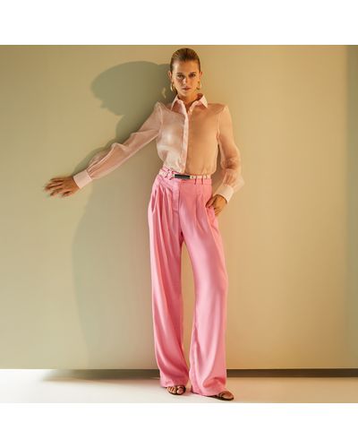 CAMISA MAG EM ORGANZA 100% SEDA