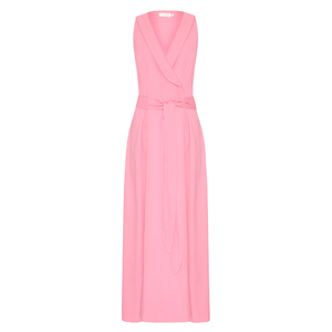 VESTIDO MAXI MIDI REYA EM CREPE DE VISCOSE