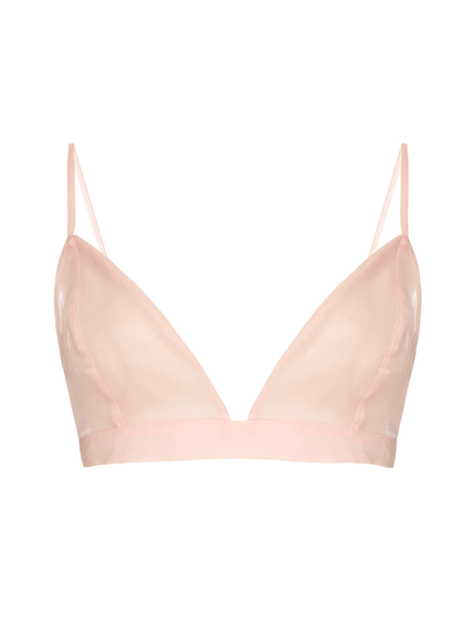 BRALETTE GUTA EM ORGANZA 100% SEDA