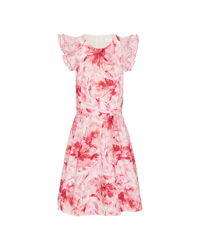 VESTIDO CURTO DIDI EM TECIDO 100% ALGODÃO ESTAMPADO