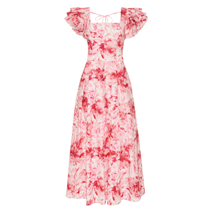 VESTIDO MAXI MIDI MANU EM TECIDO 100% ALGODÃO