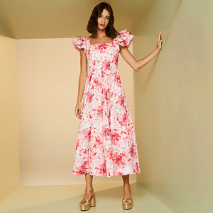 VESTIDO MAXI MIDI MANU EM TECIDO 100% ALGODÃO
