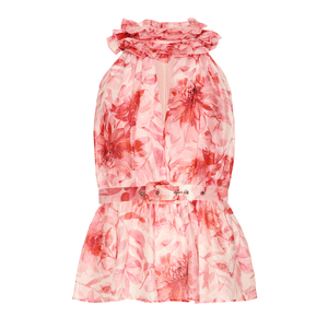 BLUSA JULES EM SEDA E MODAL ESTAMPADA