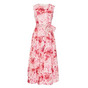 VESTIDO MAXI MIDI CISSA BALONÊ EM TECIDO 100% ALGODÃO ESTAMPADO