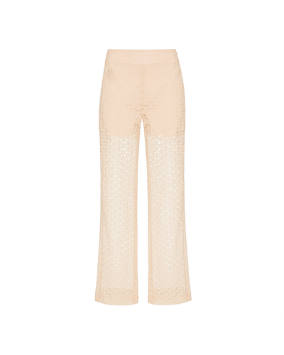 CALÇA CIELA EM TULE BORDADO