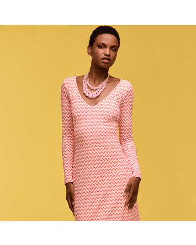 VESTIDO ONELIA LONGO ABERTURA COSTAS JERSEY