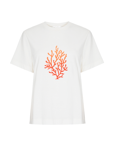 T-SHIRT RECIFE DE CORAIS EM MALHA PREMIUM